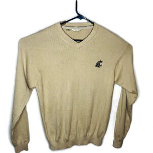 Cutter and Buck men’s tan sweater. Size large